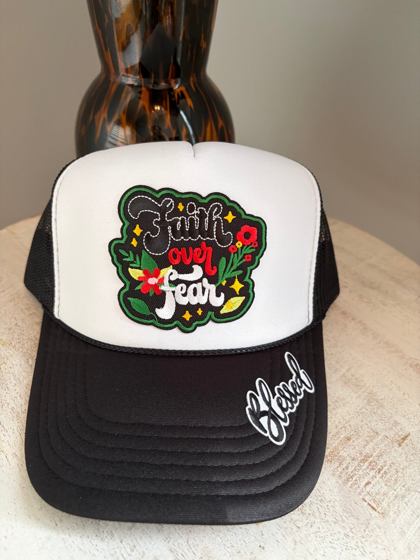 "Faith Over Fear" Trucker Hat