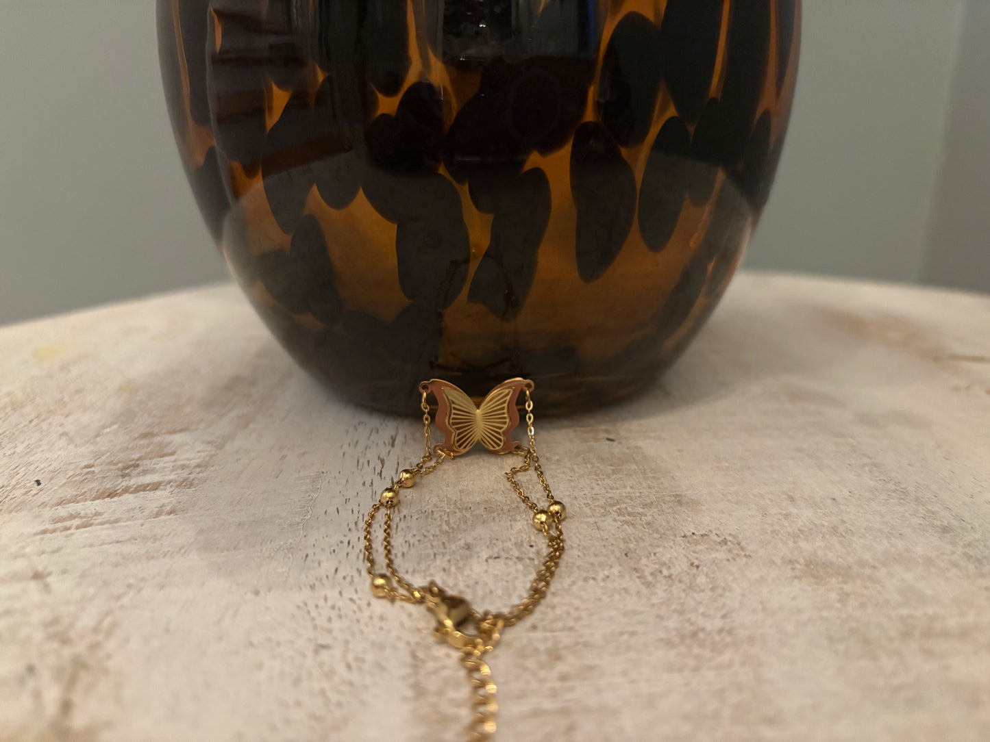 Gold Butterfly Bracelet