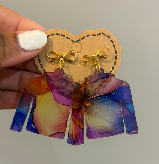 Multicolor Jockey Earrings