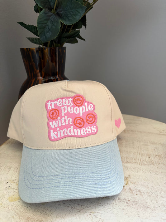 "Treat People With Kindness" Baseball Cap
