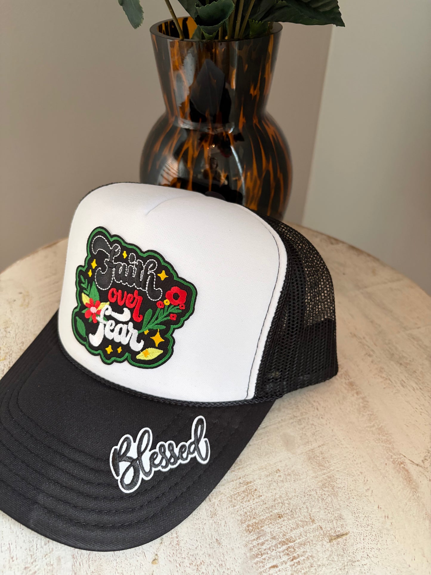 "Faith Over Fear" Trucker Hat