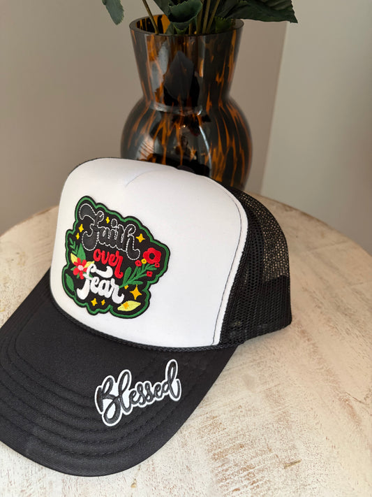 "Faith Over Fear" Trucker Hat