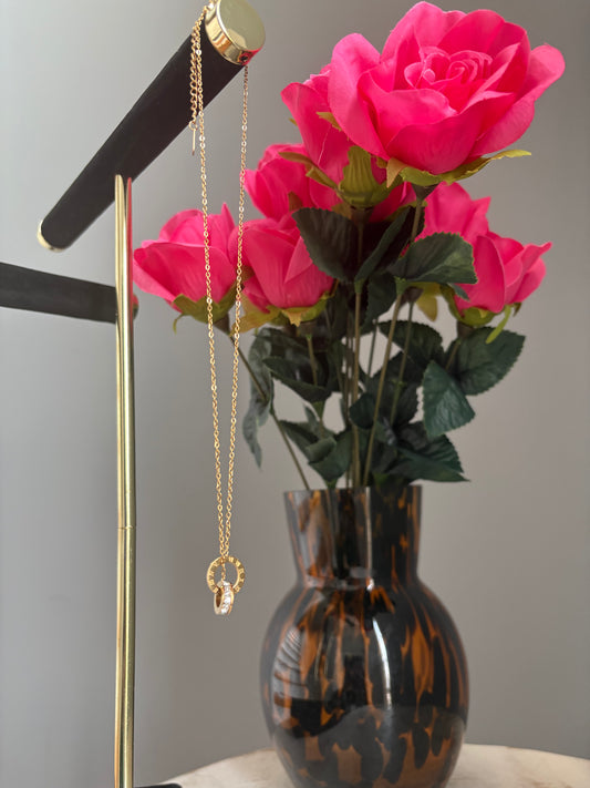 Golden Rings Necklace