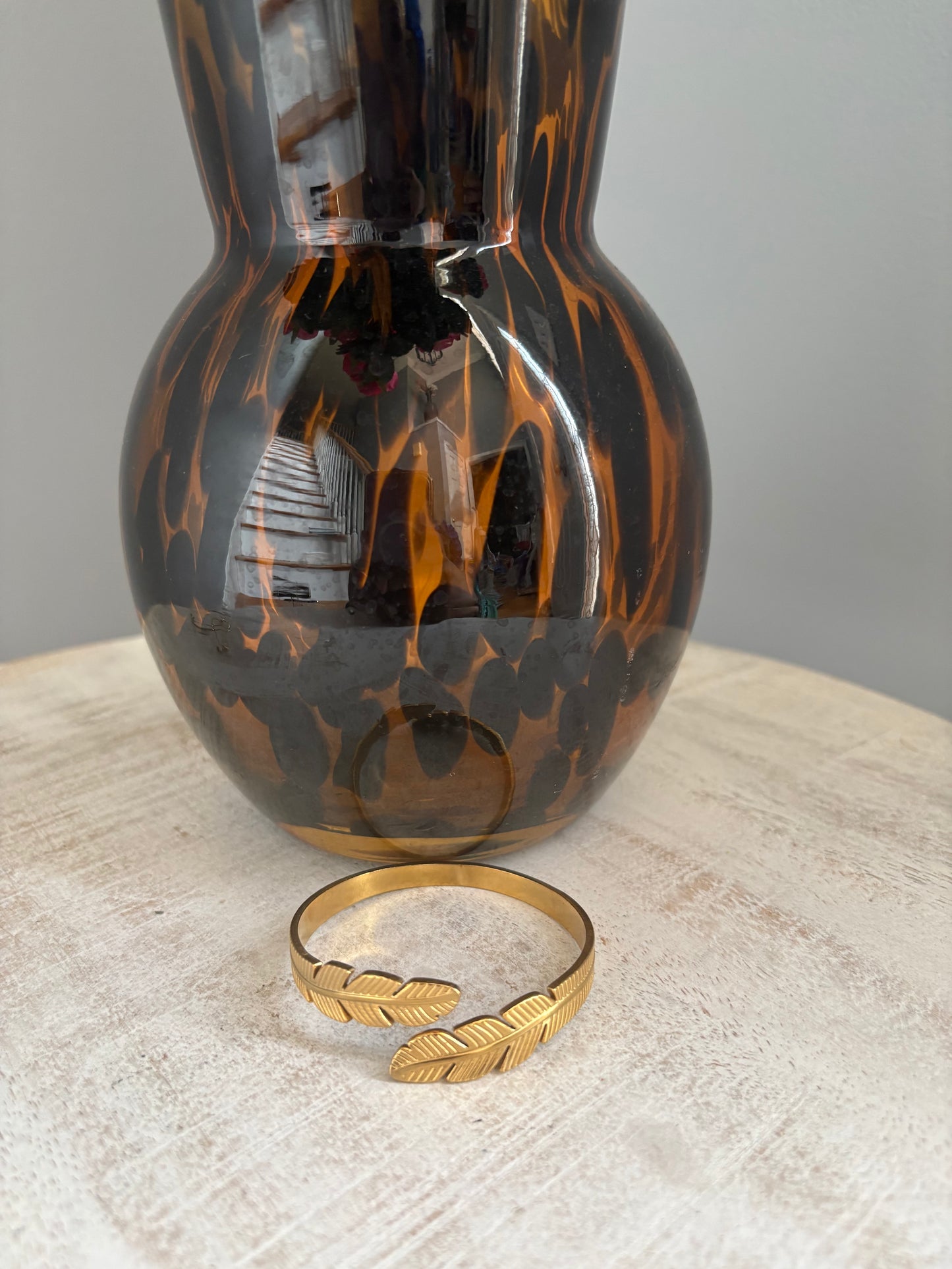 Gold Leaf Bracelet